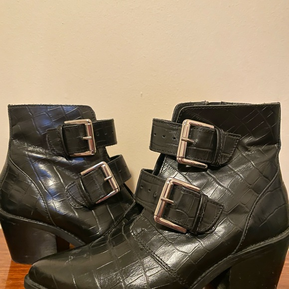 Buckle heeled boots Kurt Geiger London Denny Boots - Picture 5 of 9